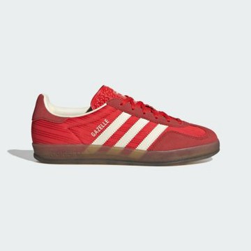 Adidas Gazelle Indoor W JS1411 女 運動休閒鞋 德訓鞋 滑板 復古 舒適 紅 白