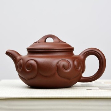 祁地功夫茶具宜興紫砂壺名家泡茶壺原礦底槽清全純手工仿古如意壺