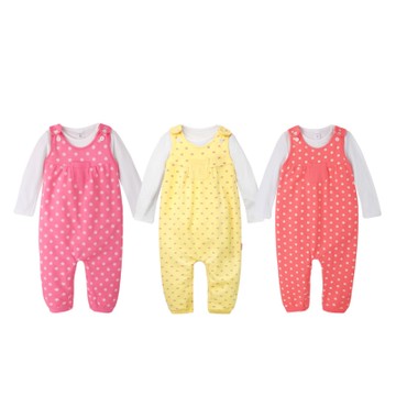 baby童衣 長袖包屁衣加吊帶褲2件組 60263