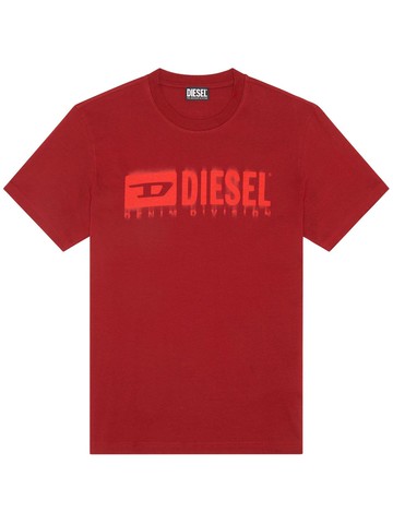Diesel - T-Diegor-L6 cotton T-Shirt - men - Cotton - XXL - Red