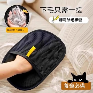 精品現貨👑 除毛神器 寵物靜電除毛手套 加大加厚高品質 去貓毛 狗毛 強力去毛 靜電除毛神器 衣服除毛 寵物清潔用品