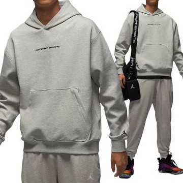 Nike As M J Df Sprt Hoop Flc Po 長袖 男款 灰色 口袋 連帽 帽T HF0281-050