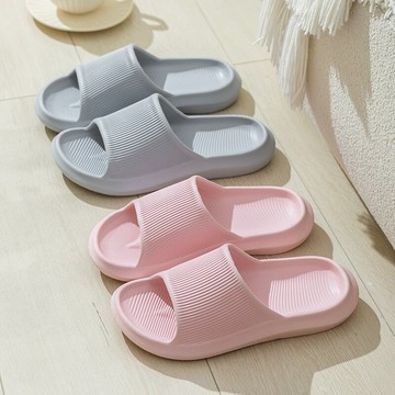 EVA防臭踩屎感拖鞋女夏季軟底情侶室內居家用浴室洗澡防滑涼拖男
