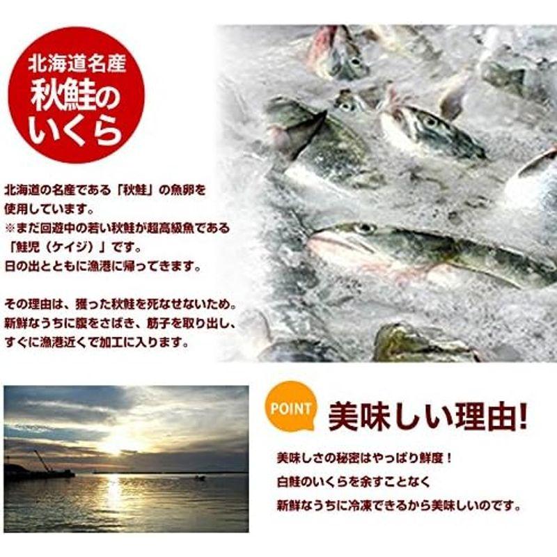 秋鮭いくらの醤油漬け500g化粧箱入り