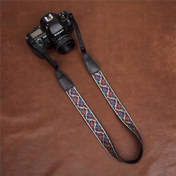 cam-in 繡花系列專業相機背帶 通用接口 cam7447