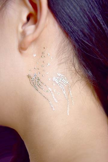 Not Real Tattoos II 紋身貼 - "MAGIA" 金色 香檳金色 紋身貼紙