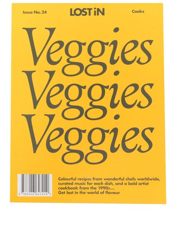 Phaidon Press - Veggies by Lost In paperback book - unisex - Paper - One Size - Yellow