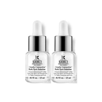 KIEHLS 契爾氏 激光極淨白淡斑精華 15ml*2入組(航空版)