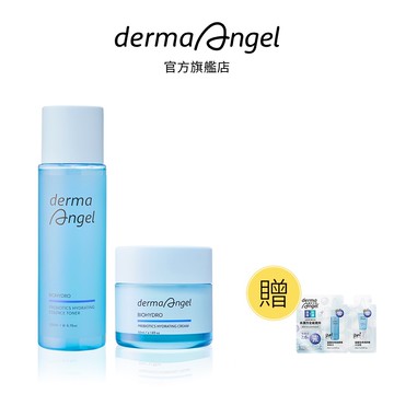 護妍天使 保濕加強組(精華水200ml+輕乳霜50ml)贈(精華水2ml+輕乳霜2ml)