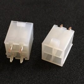 5566系列 4.2mm pitch 2x2P/ 4P 180度插板公頭 5016空中接頭(含稅)10個/包【佑齊企業 iCmore】