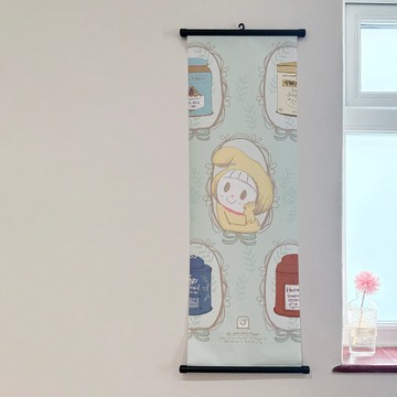 HipsterCreamy 茶茶插畫掛畫 / 掛軸