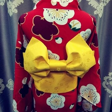 日式和服腰封改良蝴蝶結浴衣腰帶cos