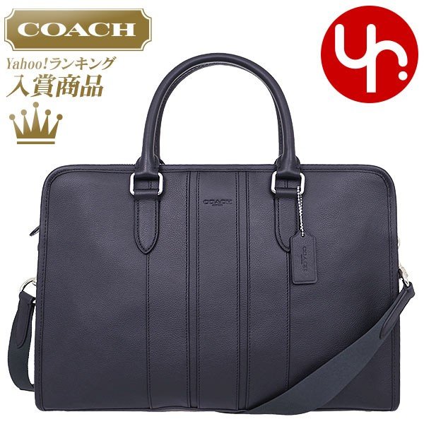 COACH ビジネスバッグ ボンドスムースレザー ブリーフケース - 通販