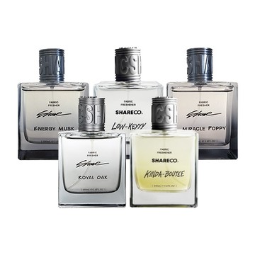 SHARECO. 衣物香氛水能量麝香／奇蹟罌粟／皇家橡樹／琥珀萊姆
