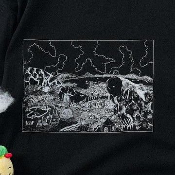 FREAK'S STORE COJI-COJI 海豹丘印花長袖T恤