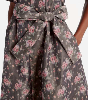 Markarian Lunetta floral taffetta midi dress