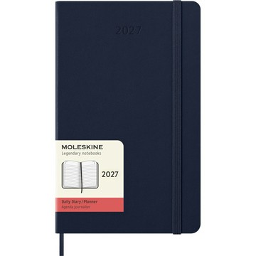 【MOLESKINE】2027 12M 日記手帳 / 硬殼 / L 型 / 寶藍