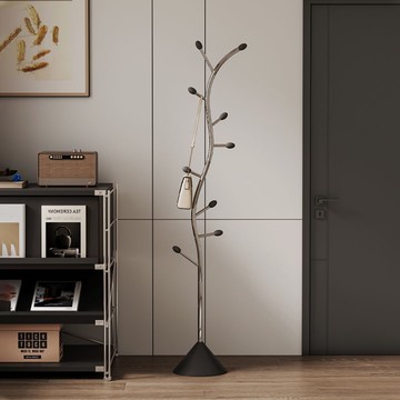 保固 輕奢立式簡易掛衣架落地臥室衣架家用網紅衣帽架室內意式衣服客廳133YJ 快速寄出