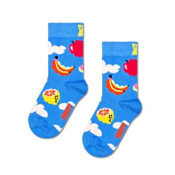 瑞典 HAPPY SOCKS Kids系列-柔軟水果雲朵嬰童潮襪 - 12~24M