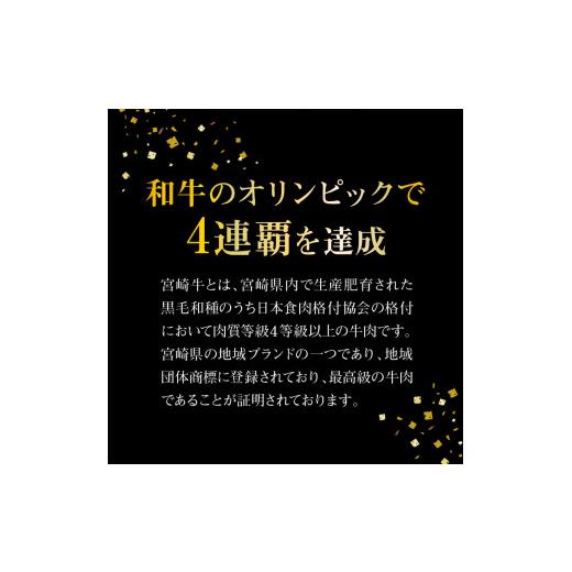 ふるさと納税 宮崎県 延岡市 宮崎牛 モモスライス 1kg 4〜5人前　N0140-ZA823