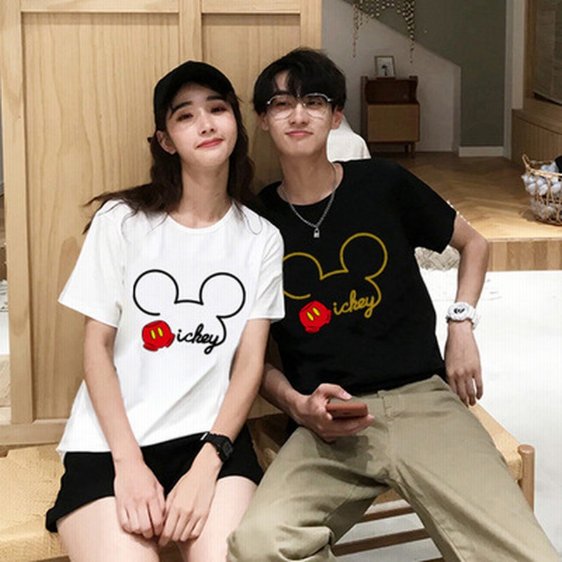 最安値に挑戦送料無料 8color 韓国ファッション 綿100 ミッキーtシャツ 可愛いミッキープリント 韓国ファッション ペアルックカップルtシャツ メンズ Tシャツ ディズニー 通販 Lineポイント最大1 0 Get Lineショッピング