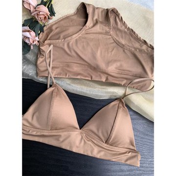 無鋼圈超薄文胸大胸顯小性感內衣胸罩薄款舒適性感薄杯聚攏夏季