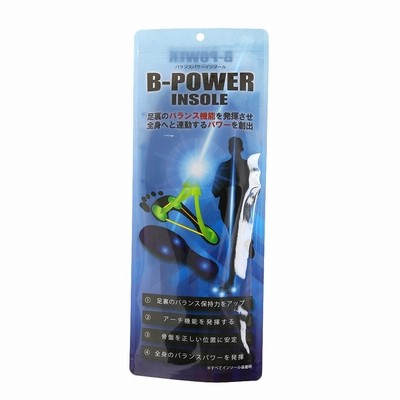 バランスパワーインソールシューズインソール バランスパワーインソールネイビー
