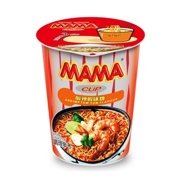 MAMA 泰式酸辣蝦味麵 60g/杯