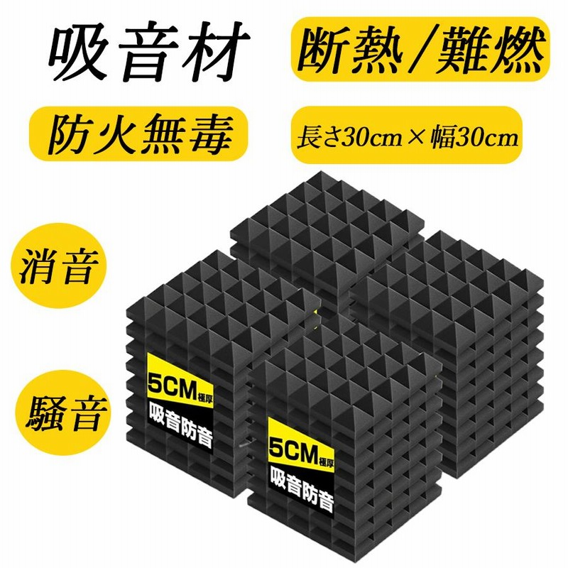 吸音材、吸音ボード、グラスウール、防音セット