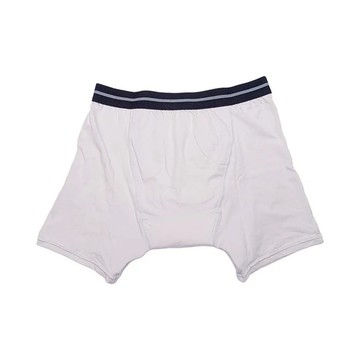 【海夫健康生活館】IOHS十分幸福 日本速吸男性尿用內褲 舒適灰(50CC)