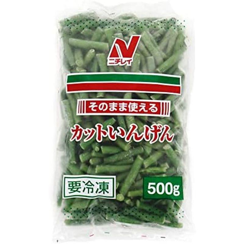 そのまま使えるカットいんげん 500g 冷凍 ニチレイ(3袋)