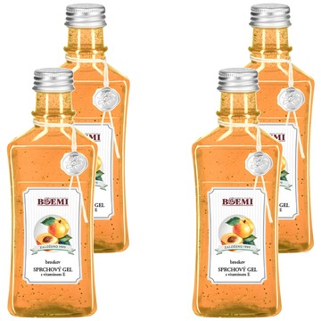 BOEMI 蜜桃的誘惑沐浴膠 250ml  4瓶
