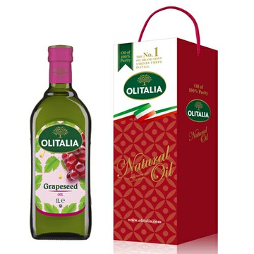 【史代新文具】奧利塔Olitalia 1000ml 葡萄籽油