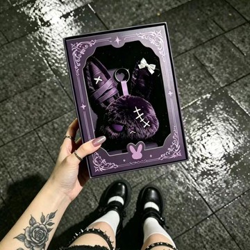 小紅書暗黑兔兔現貨玩偶毛絨惡霸兔可愛動物高顏值公仔娃娃送禮物生日禮物 禮物