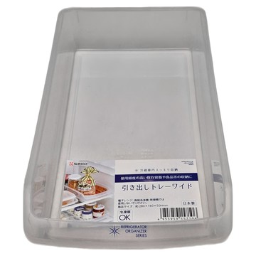 NAKAYA 日本冰箱收納盒寬  280 x 160 x 50mm  透明色  2個