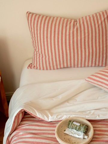 一面軟糯一面涼感 雙面可用純棉針織棉拼涼感絲夏被雙人空調被子