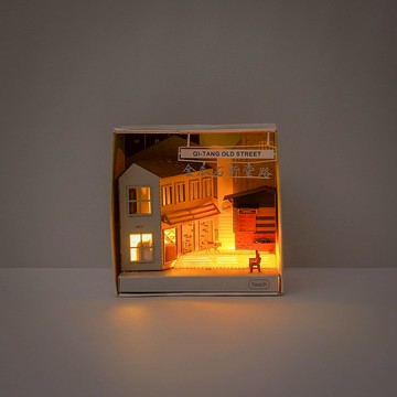 【Jeantopia】東北角DIY材料包祇堂老街 發光版| 9256504 紙風景