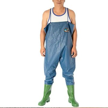 東興牌 夾網防水褲 青蛙裝 台灣製造 雨鞋 男女適穿 漁夫褲 農用 塑膠鞋 抓魚 涉水褲