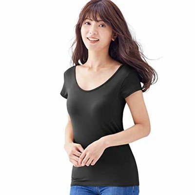 ニッセン nissen インナー シャツ Tシャツ ブラトップ カップ付き 半袖 フレンチ袖 UV 接触冷感 アンダーフリー レ