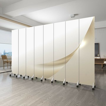 熱銷/免運費 屏風隔斷墻酒店公司LOGO企業單位辦公室家用客廳玄關入戶擋門折屏