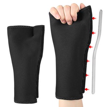 大友los2182拇指固定運動防護鋁板支撐加壓拇指護腕綁帶運動護具腱鞘手套