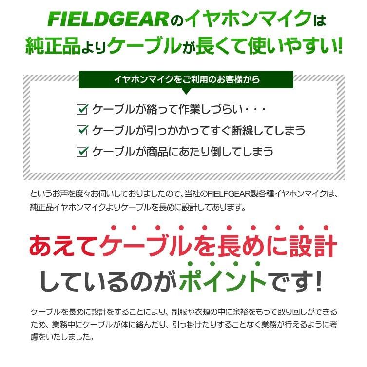 10個セット アイコム用 イヤホンマイク 1ピン防水ネジ込み (ヤエス モトローラ アルインコ スタンダードにも対応) EME-36A HM-177PI SSM-59互換