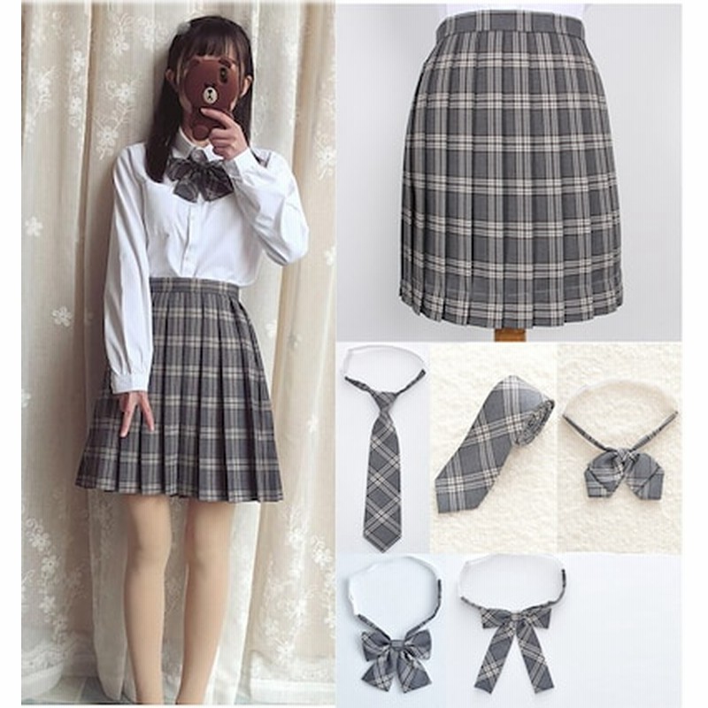 チェックスカート ミニスカート スクールスカート グレー プリーツスカート セーラー服 コスプレ 通販 Lineポイント最大1 0 Get Lineショッピング