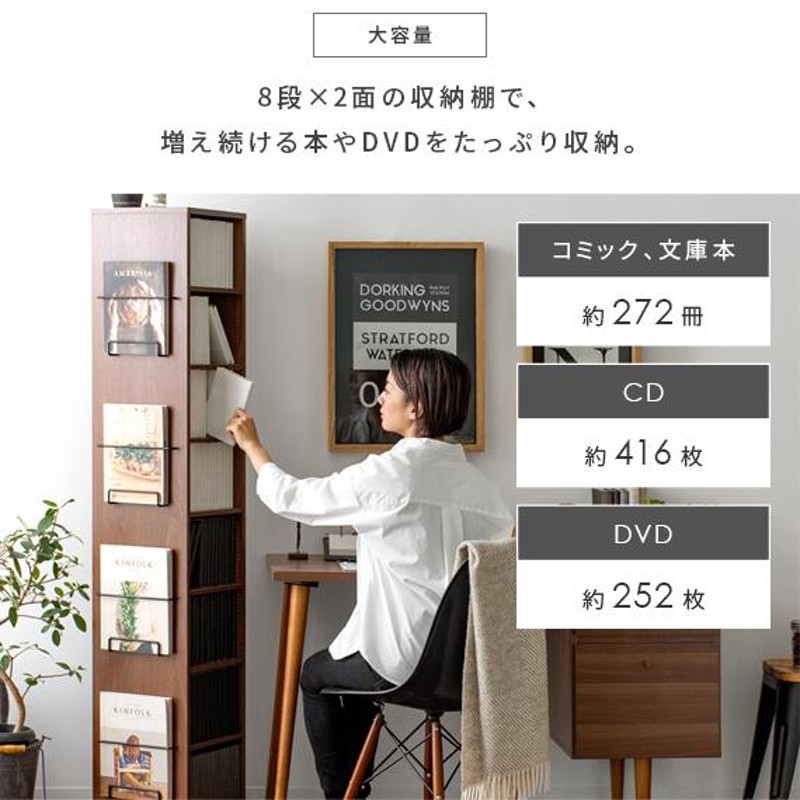 本棚 収納棚 リビング 収納 おしゃれ マガジンラック 回転式 収納 大容量 収納家具 ブックシェルフ スリム 北欧 漫画収納 文庫本 Dvd収納 Cd 収納 8段 通販 Lineポイント最大0 5 Get Lineショッピング