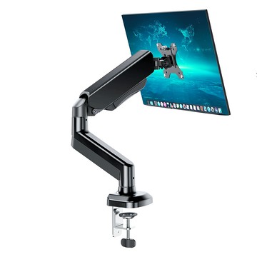 Ermutek 二木科技 鋁合金桌上型 17~32吋氣壓式液晶電腦螢幕支架 (單螢幕支架/2-9公斤承重)  DM-009  1個