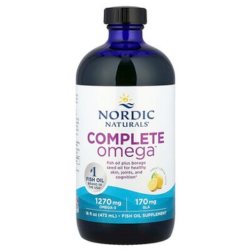 Nordic Naturals, Complete Omega™，檸檬味，16 液量盎司（473 毫升）