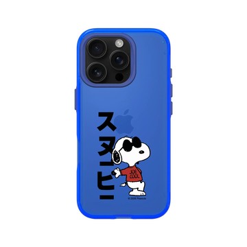 iPhone 16 Pro Clear 激光藍 - 史努比 Snoopy - Joe Cool