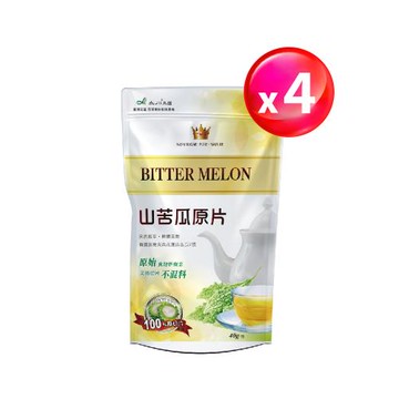 【長榮生醫】立川國家計畫奇萊美地友善栽種山苦瓜原片4包組