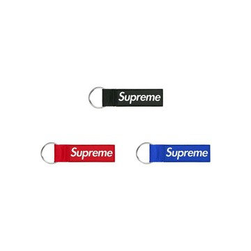 Supreme SS26 Week16 Webbing Keychain 鑰匙圈 三色