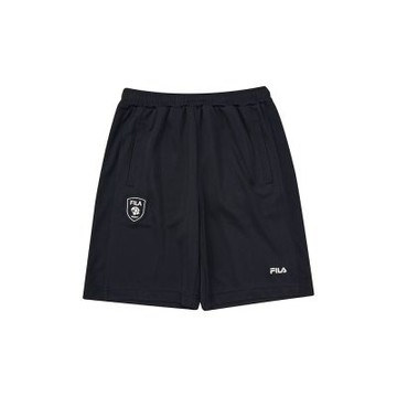 FILA KIDS 童針織短褲-丈青 1SHA-4501-NV